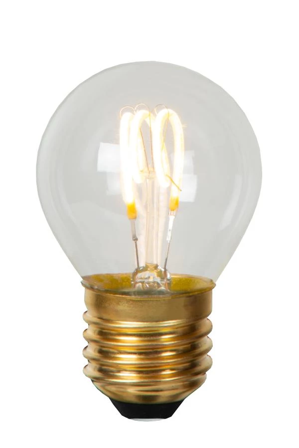 lucide Lucide G45 - Filament lamp - Ø 4 5 cm - LED Dimb. - E27 - 1x3W 2700K - Transparant