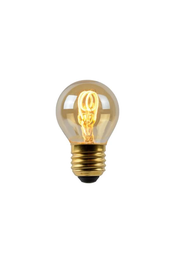 lucide Lucide G45 - Filament lamp - Ø 4 5 cm - LED Dimb. - E27 - 1x3W 2200K - Amber