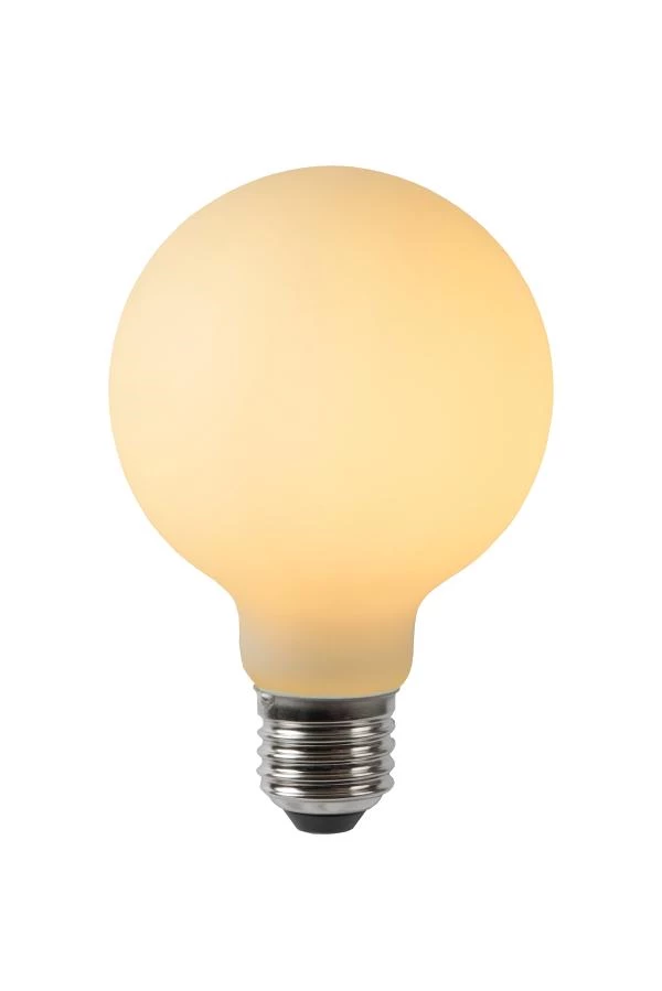 lucide Lucide G80 - Filament lamp - Ø 8 cm - LED Dimb. - E27 - 1x4 9W 2700K - Opaal