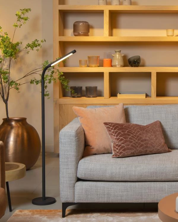 Lucide Lucide GILLY - Oplaadbare Leeslamp - Accu/Batterij - LED Dimb. - 1x6W 2700K - Zwart