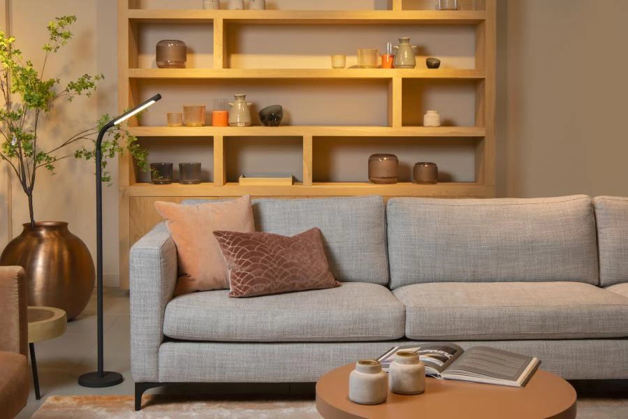 Lucide Lucide GILLY - Oplaadbare Leeslamp - Accu/Batterij - LED Dimb. - 1x6W 2700K - Zwart