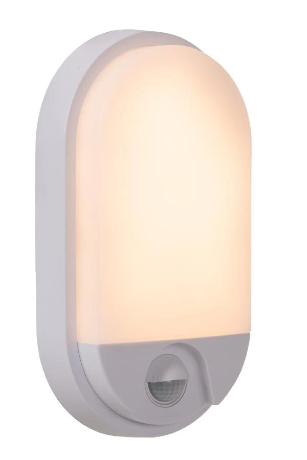 lucide Lucide HUPS IR - Wandlamp Binnen/Buiten - LED - 1x10W 3000K - IP54 - Beweging & dag/nacht sensor - Wit lucide Lucide HUPS IR - Wandlamp Binnen/Buiten - LED - 1x10W 3000K - IP54 - Beweging & dag/nacht sensor - Wit