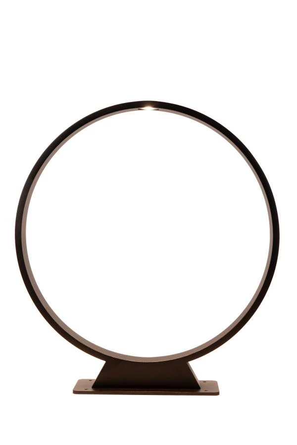 lucide Lucide JEREL - Sokkellamp - Ø 40 cm - LED - 1x5W 3000K - IP54 - Zwart