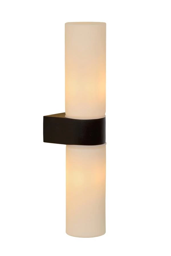 lucide Lucide JESSE - Wandlamp Badkamer - 2xG9 - IP44 - Zwart