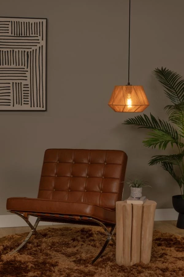 Lucide Lucide JESSICA - Hanglamp - Ø 30 Cm - 1xE27 - Terracotta