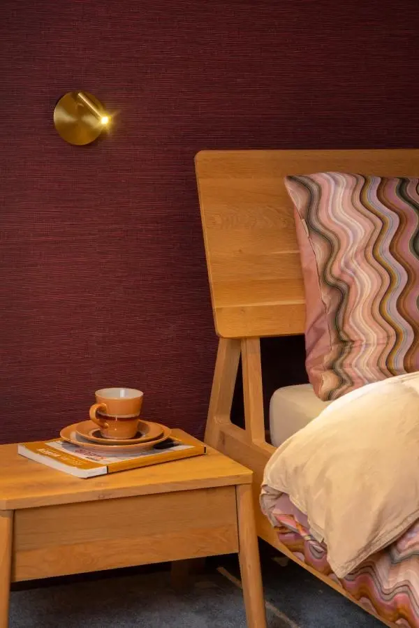 Lucide Lucide JOLIJN - Oplaadbare Bedlamp / Wandlamp - Accu/Batterij - Ø 10 2 Cm - LED - 1x2W 3000K - Magnetisch - Mat Goud / Messing