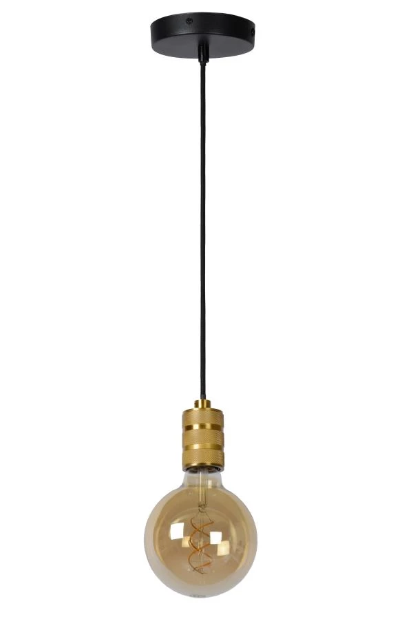 Lucide Lucide JOVA - Hanglamp - Ø 12 Cm - 1xE27 - Mat Goud / Messing