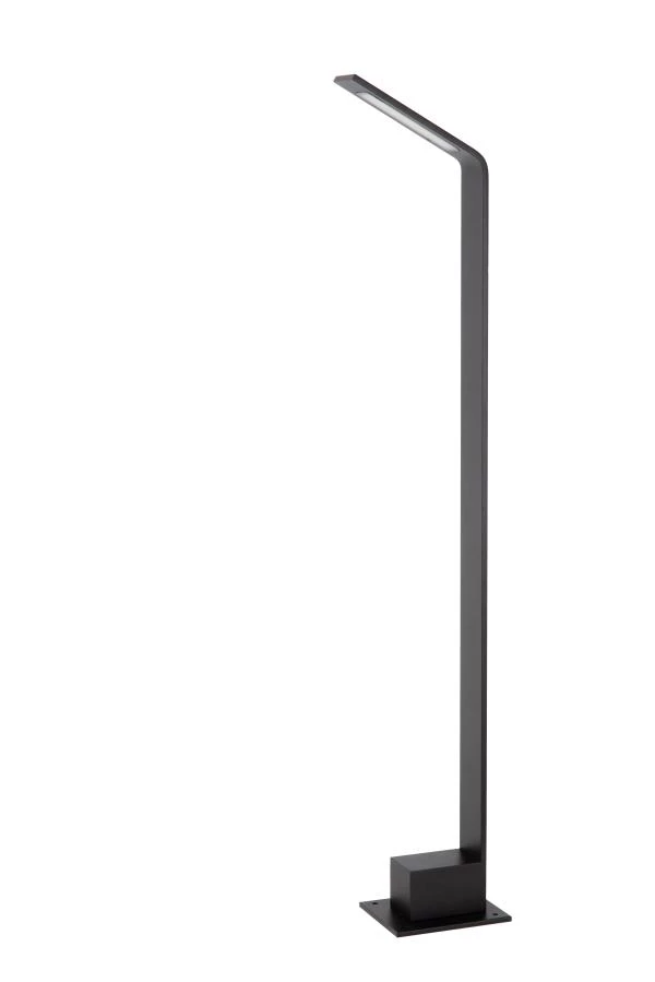 Lucide Lucide LAWFORD - Sokkellamp - LED - 1x6W 3000K - IP54 - Zwart