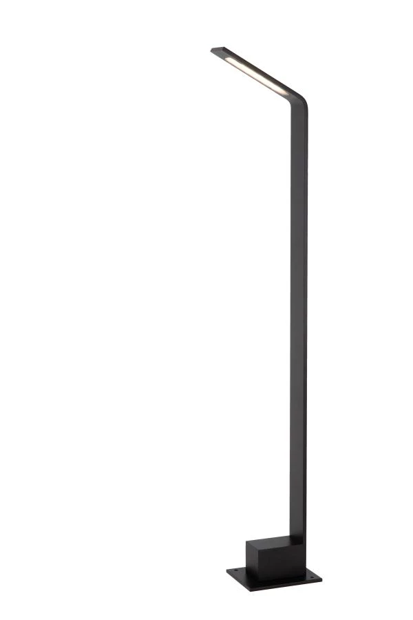 lucide Lucide LAWFORD - Sokkellamp - LED - 1x6W 3000K - IP54 - Zwart lucide Lucide LAWFORD - Sokkellamp - LED - 1x6W 3000K - IP54 - Zwart