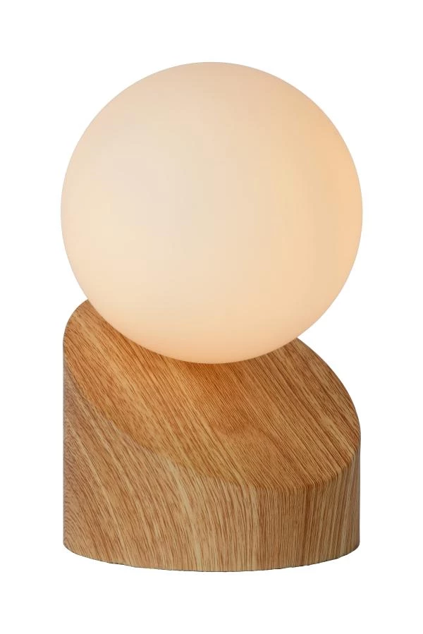 lucide Lucide LEN - Tafellamp - Ø 10 cm - 1xG9 - Licht hout