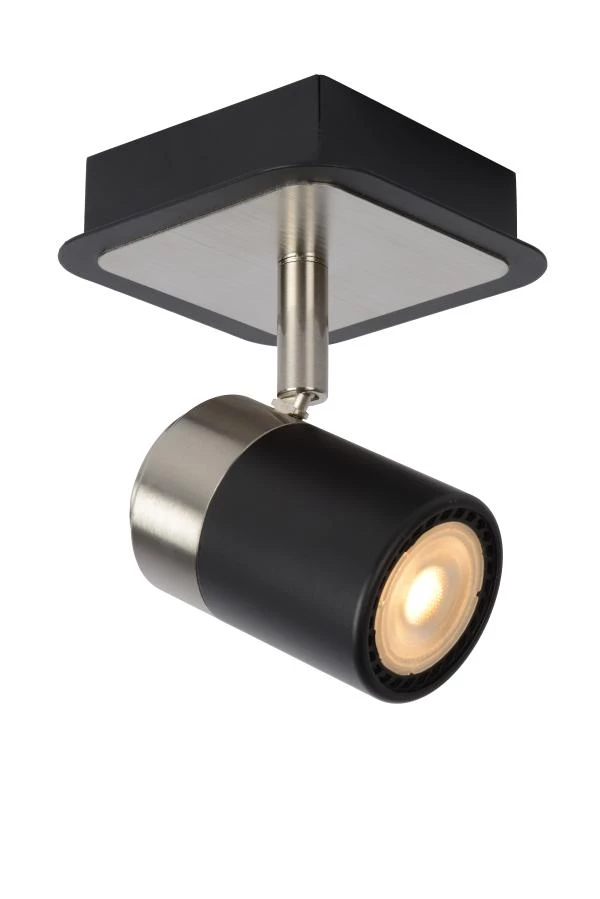 lucide Lucide LENNERT - Plafondspot - LED Dimb. - GU10 - 1x5W 3000K - Zwart