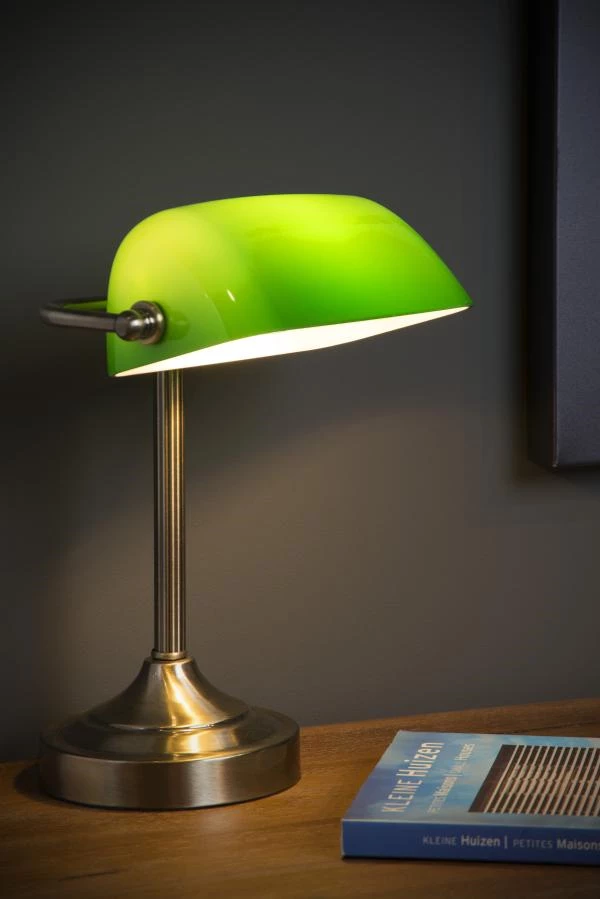 Lucide Lucide BANKER - Bureaulamp - 1xE14 - Brons