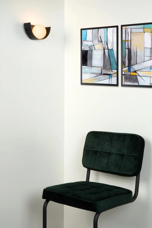 Lucide Lucide BENNI - Wandlamp - 1xG9 - Zwart