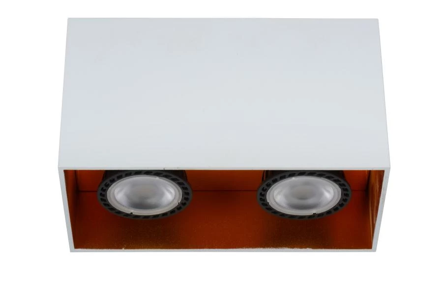 Lucide Lucide BIDO - Plafondspot - 2xGU10 - Wit