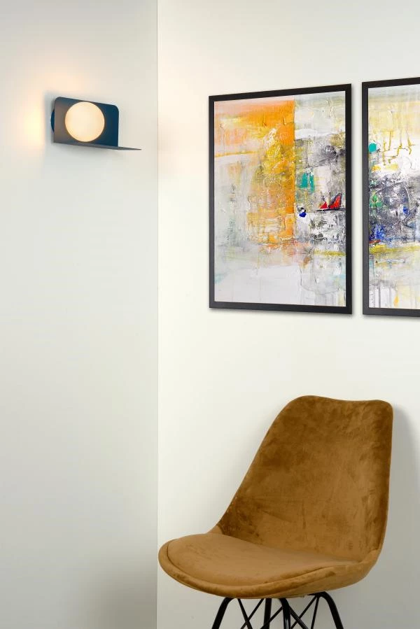 Lucide Lucide BONNI - Wandlamp - 1xG9 - Pastel Blauw