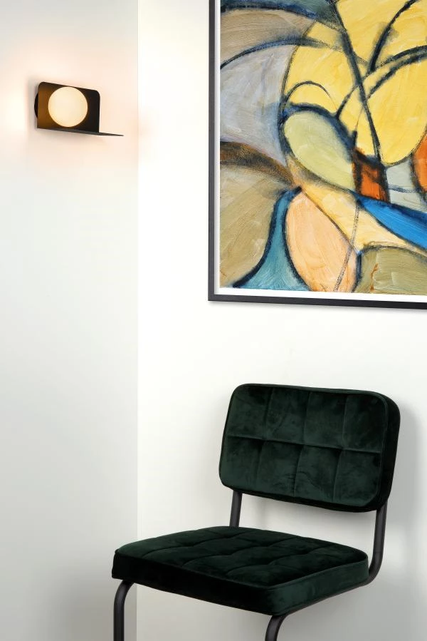 Lucide Lucide BONNI - Wandlamp - 1xG9 - Zwart