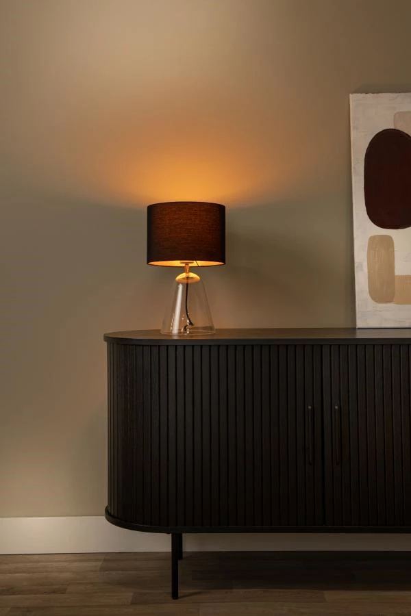 Lucide Lucide CAMPANA - Tafellamp - 1xE27 - Transparant