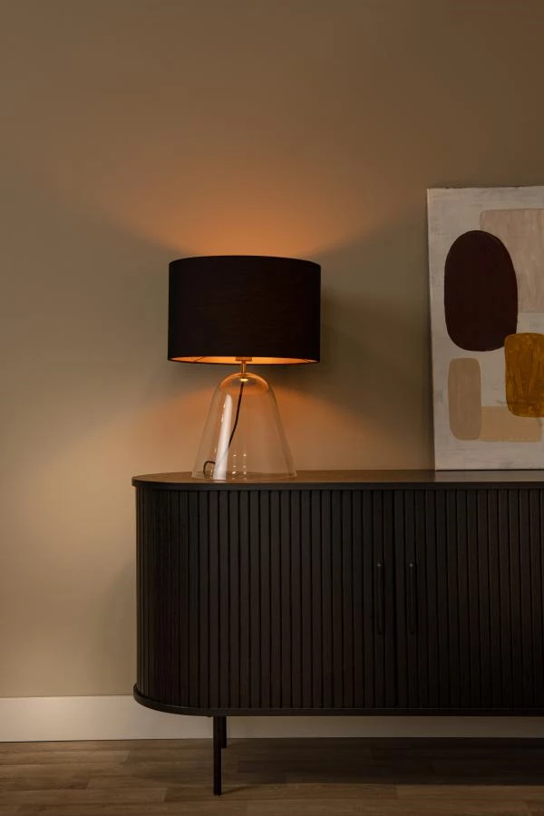 Lucide Lucide CAMPANA - Tafellamp - 1xE27 - Transparant