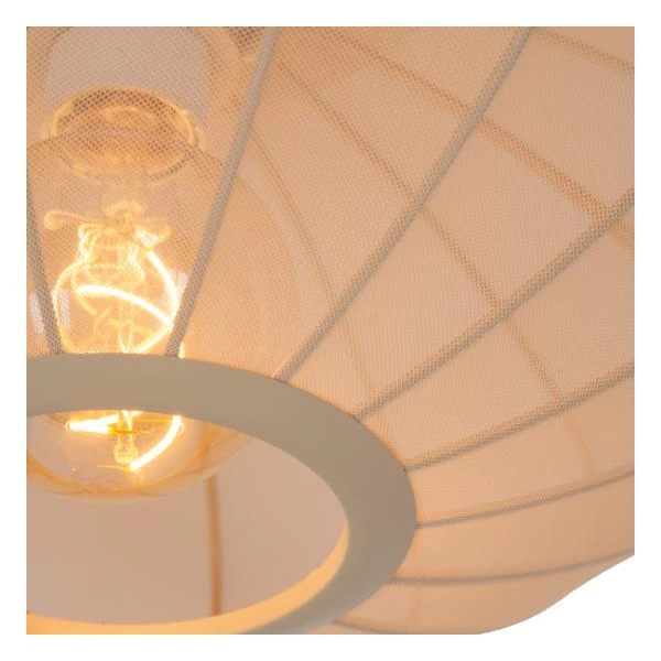 Lucide Lucide CORINA - Hanglamp - Ø 50 Cm - 1xE27 - Beige