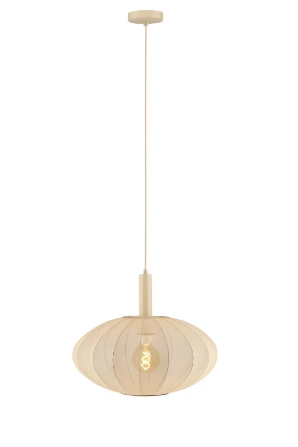 lucide Lucide CORINA - Hanglamp - Ø 50 cm - 1xE27 - Beige