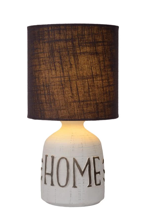 lucide Lucide COSBY - Tafellamp - Ø 16 5 cm - 1xE14 - Wit