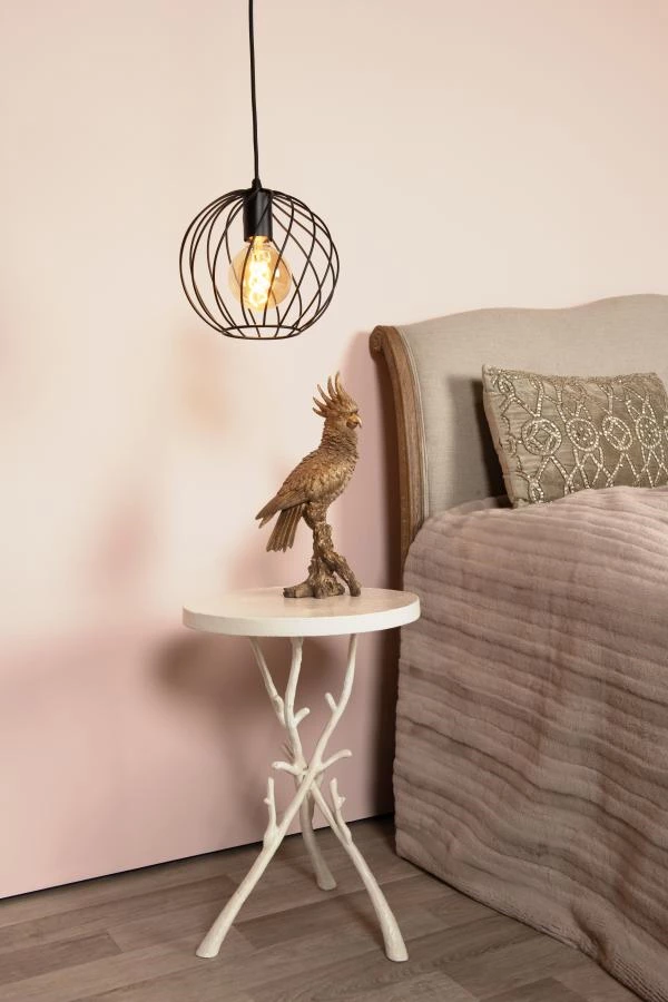 Lucide Lucide DANZA - Hanglamp - Ø 25 Cm - 1xE27 - Zwart