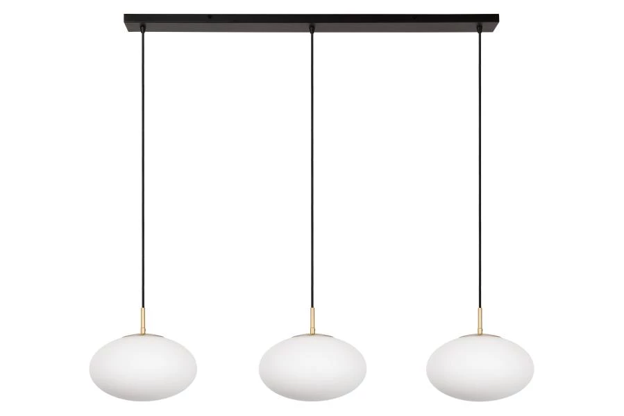 Lucide Lucide ELYSEE - Hanglamp - 3xE27 - Opaal