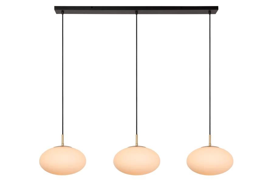lucide Lucide ELYSEE - Hanglamp - 3xE27 - Opaal