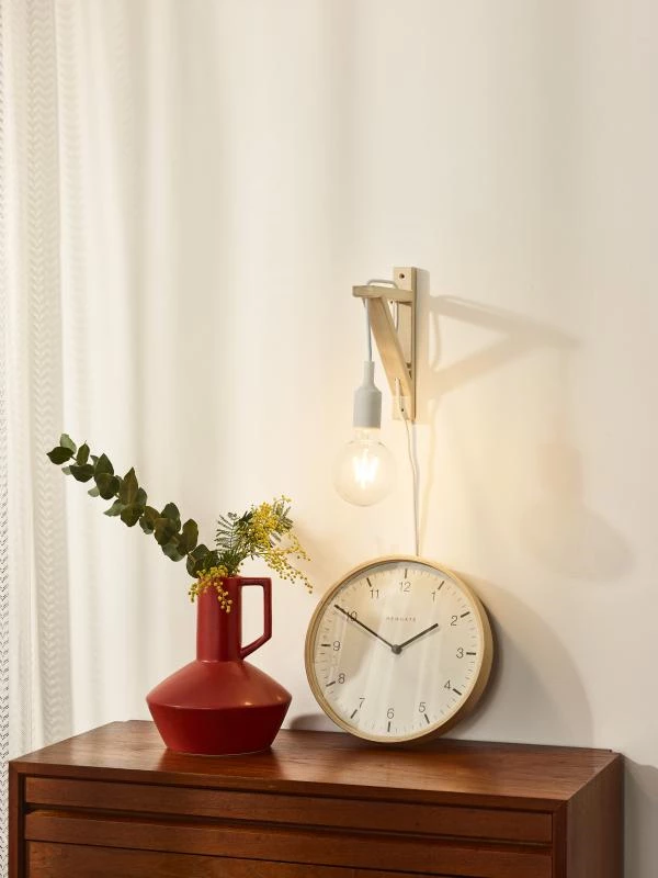 Lucide Lucide FIX - Wandlamp - 1xE27 - Wit