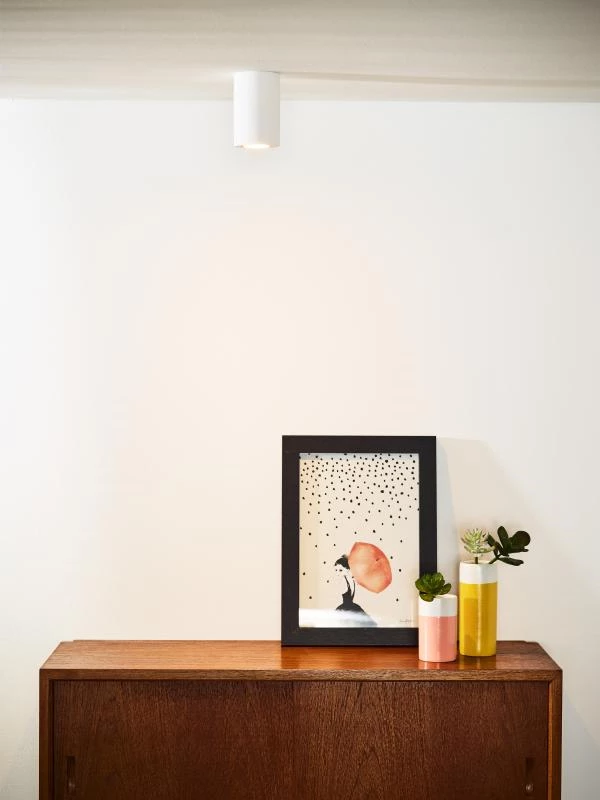 Lucide Lucide GIPSY - Plafondspot - Ø 7 Cm - 1xGU10 - Wit