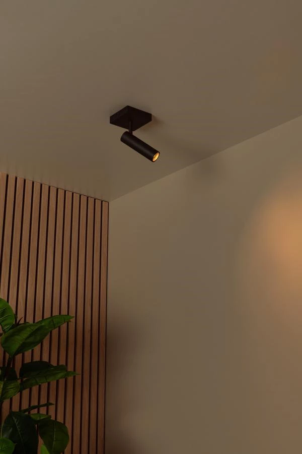 Lucide Lucide GRADO - Plafondspot - 1xGU10 (MR11) - Zwart