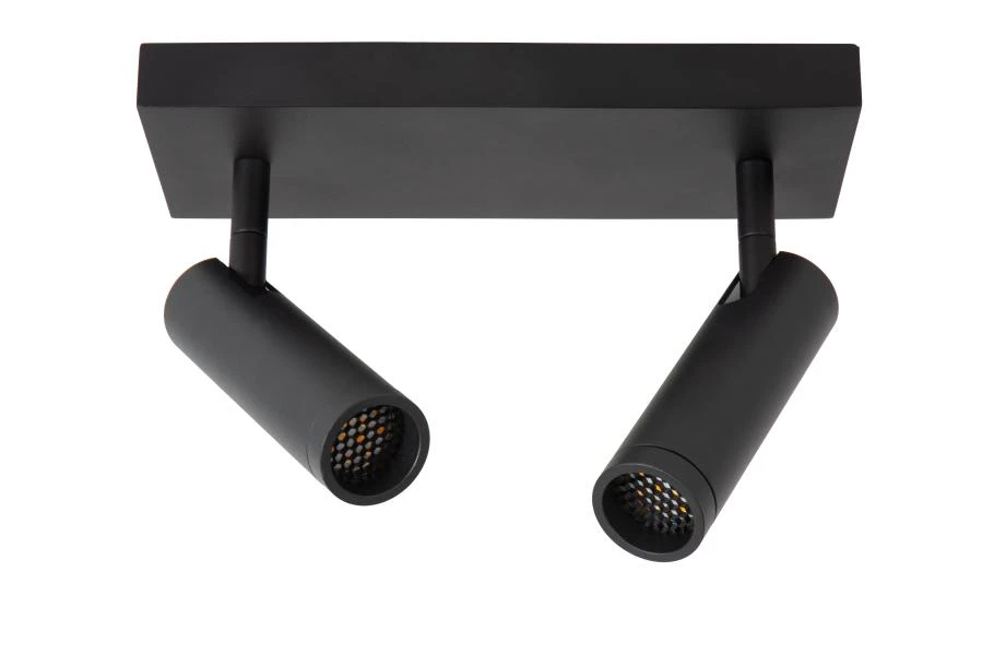 Lucide Lucide GRADO - Plafondspot - 2xGU10 (MR11) - Zwart