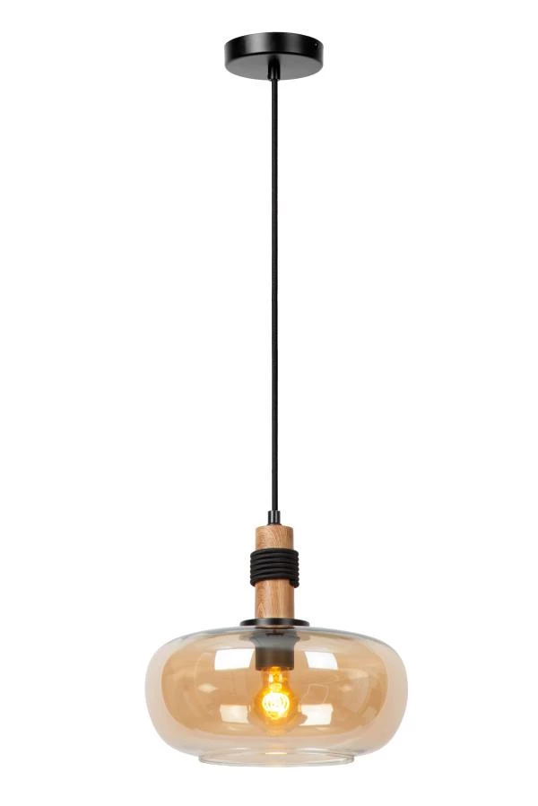 lucide Lucide ILONA - Hanglamp - Ø 30 cm - 1xE27 - Amber