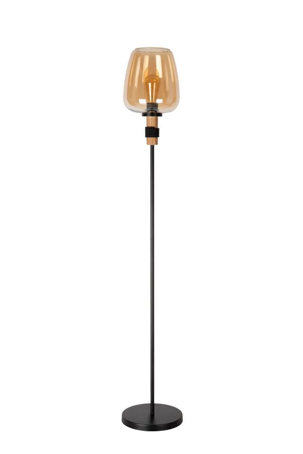 Lucide Lucide ILONA - Vloerlamp - Ø 34 Cm - 1xE27 - Amber