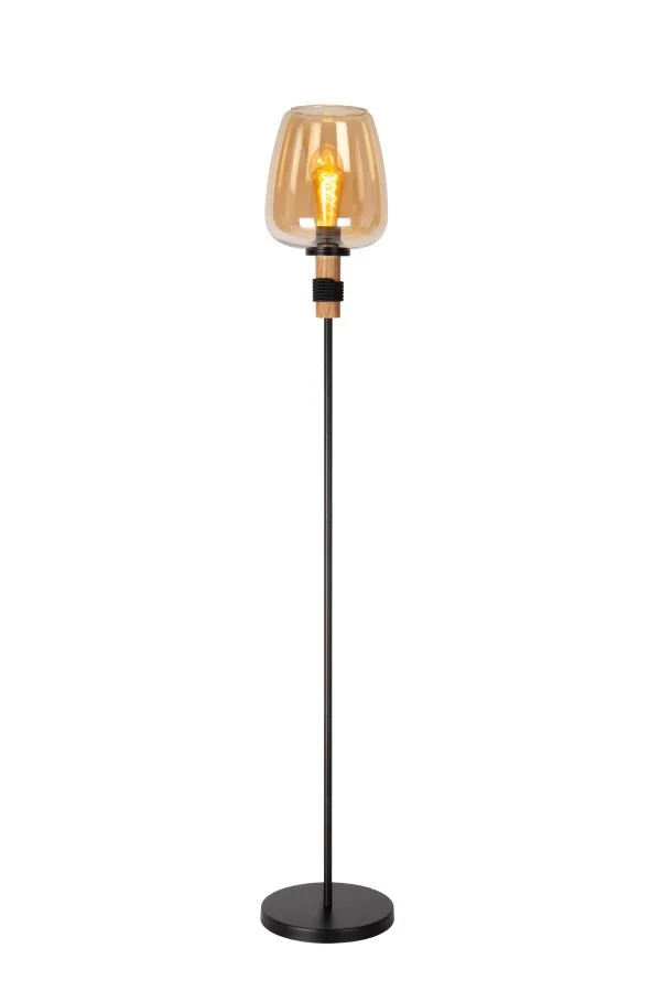 lucide Lucide ILONA - Vloerlamp - Ø 34 cm - 1xE27 - Amber