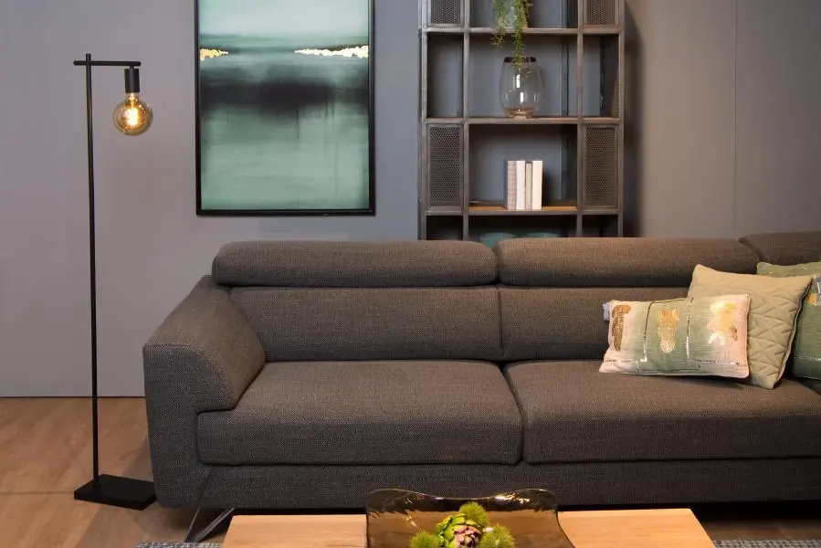 Lucide Lucide LEANNE - Vloerlamp - 1xE27 - Zwart