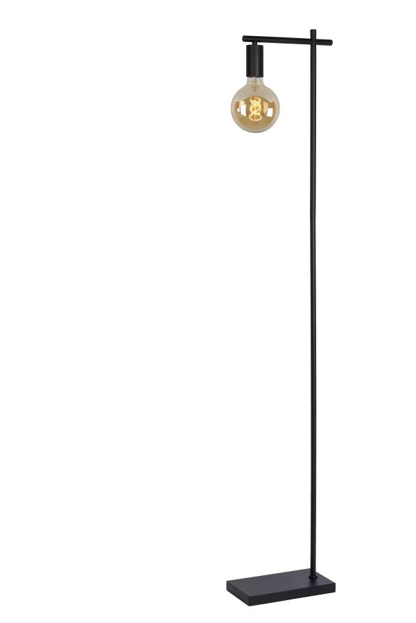 lucide Lucide LEANNE - Vloerlamp - 1xE27 - Zwart