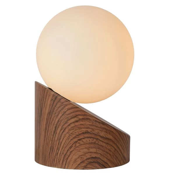 Lucide Lucide LEN - Tafellamp - Ø 10 Cm - 1xG9 - Hout