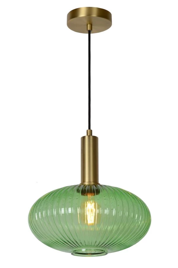 lucide Lucide MALOTO - Hanglamp - Ø 30 cm - 1xE27 - Groen