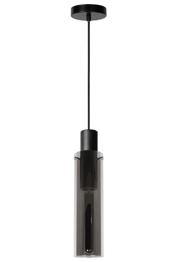 Lucide Lucide ORLANDO - Hanglamp - Ø 10 Cm - 1xE27 - Fumé