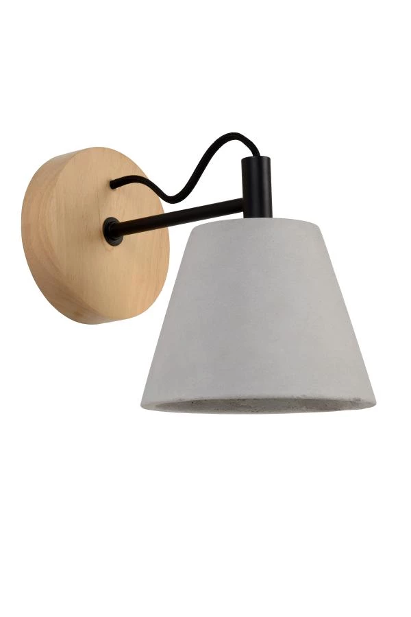 Lucide Lucide POSSIO - Wandlamp - 1xE14 - Grijs
