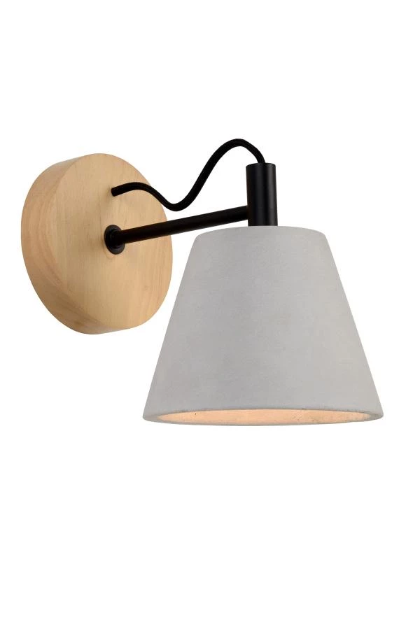 lucide Lucide POSSIO - Wandlamp - 1xE14 - Grijs