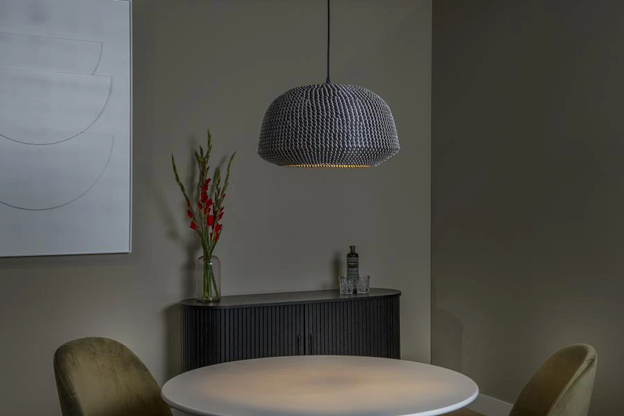 Lucide Lucide Premium MADUKA - Hanglamp - 1xE27 - Zwart