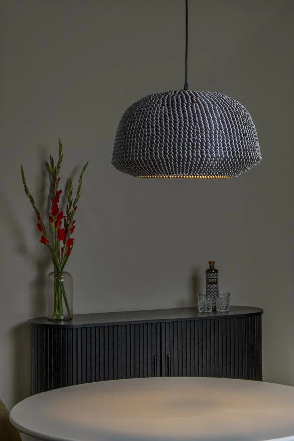 Lucide Lucide Premium MADUKA - Hanglamp - 1xE27 - Zwart