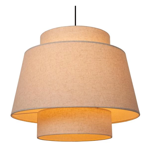 Lucide Lucide TRIBUTE - Hanglamp - Ø 60 Cm - 1xE27 - Beige