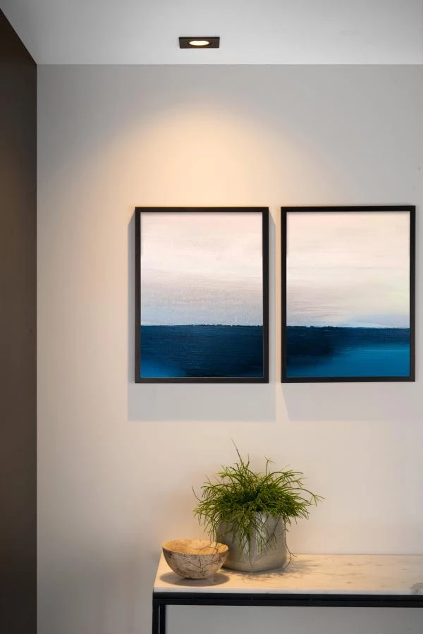 Lucide Lucide TUBE - Inbouwspot - 1xGU10 - Zwart