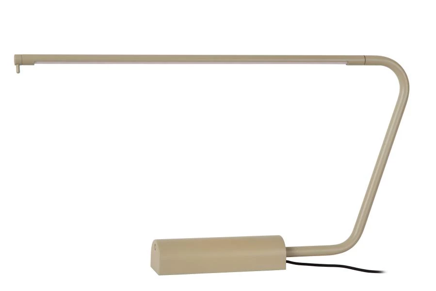 Lucide Lucide MADISON - Bureaulamp - LED Dim To Warm - 1x6 5W 2600K/2800K - Taupe