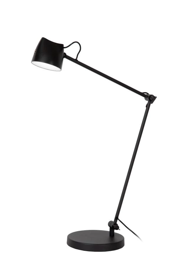 Lucide Lucide MILNE - Leeslamp - LED Dimb. - 1x8W 2700K - Zwart