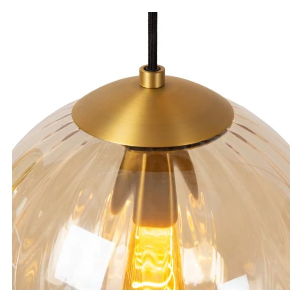 Lucide Lucide MONSARAZ - Hanglamp - Ø 25 Cm - 1xE27 - Amber