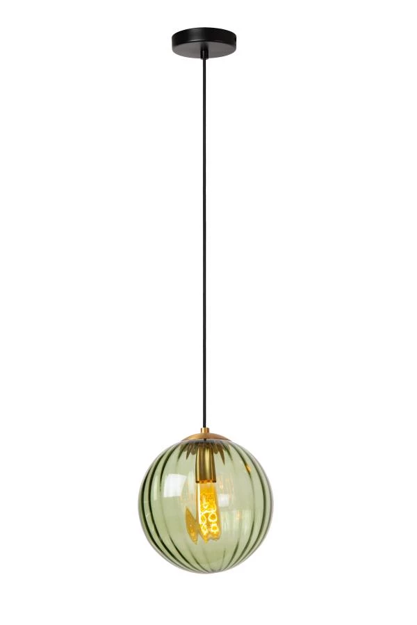 lucide Lucide MONSARAZ - Hanglamp - Ø 25 cm - 1xE27 - Groen